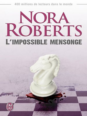 cover image of L'impossible mensonge